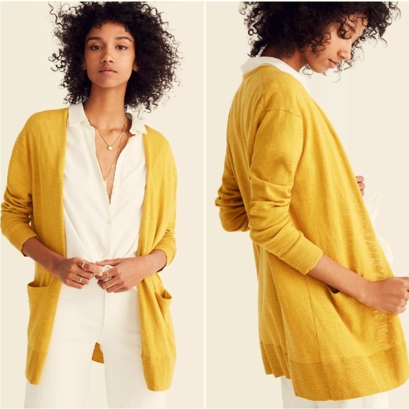 Madewell Sweaters - Madewell Summer Ryder Cardigan Sweater Golden Apple Size XS